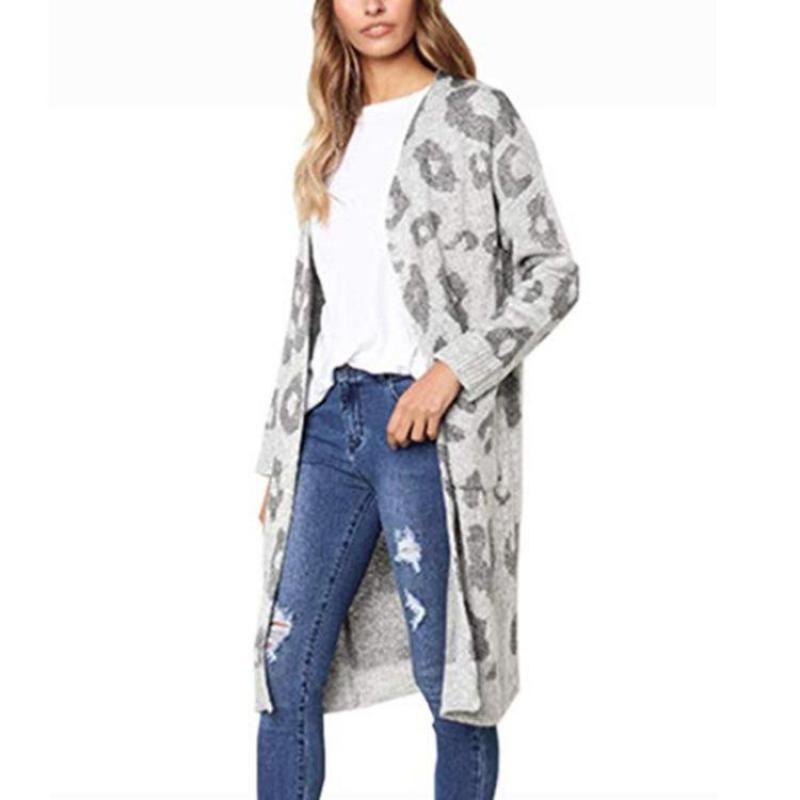 Cárdigans De Punto Camuflaje Suéter Abierto Top Suéter Mujer Cárdigans De Punto Camuflaje Suéter Abierto Top Suéter Mujer