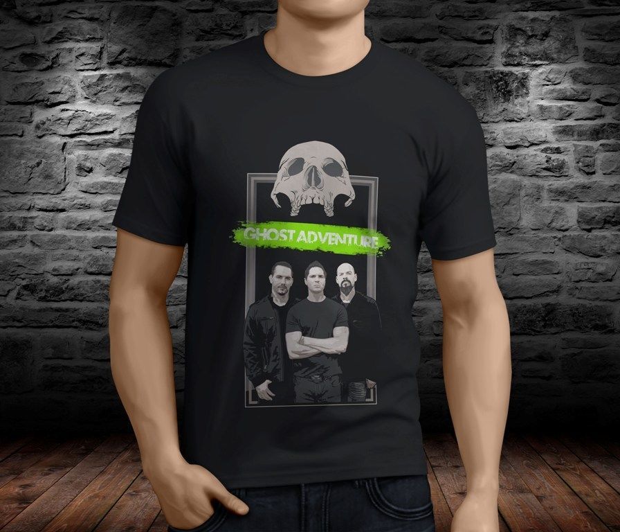 New Popular Ghost Adventures Zak Bagans Zack Mens Black T