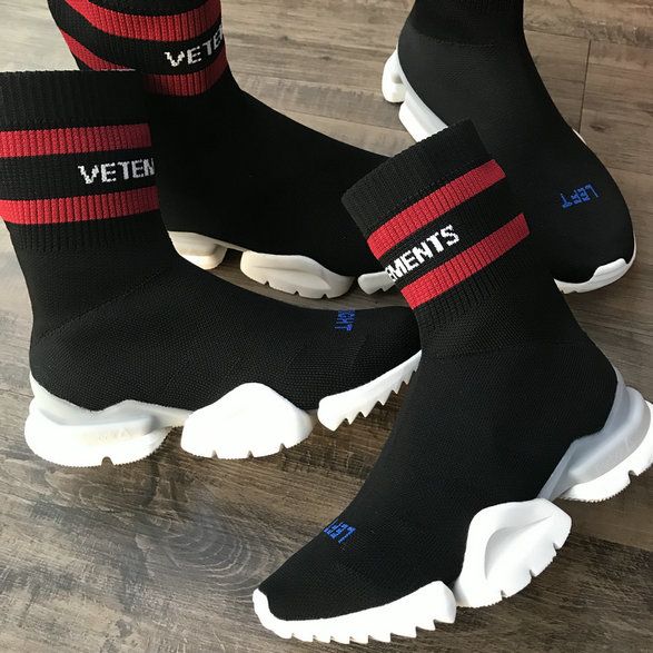 vetements ss crew sock sneakers