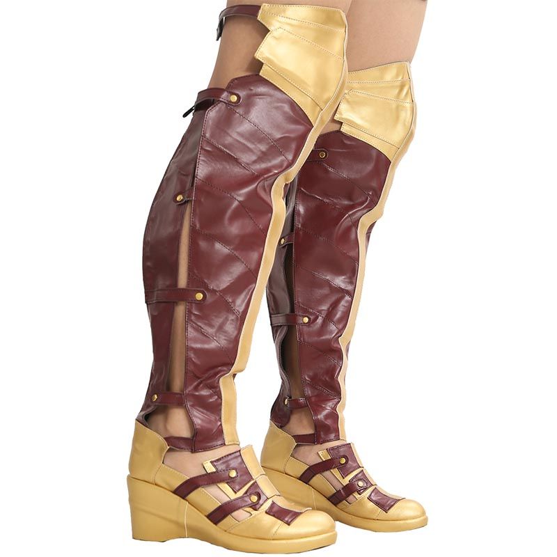 sapato mulher maravilha