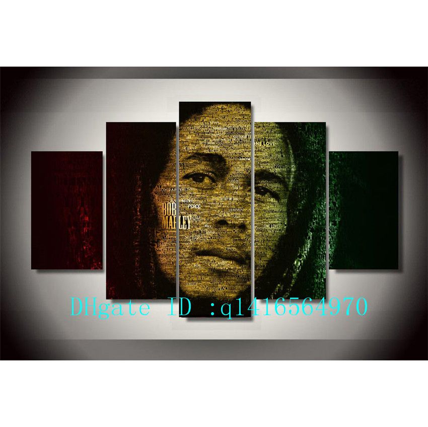 2020 Cuadro Bob Marley Canvas Prints Wall Art Oil Painting Home Decor Unframed Framed From Q1416564970 19 03 Dhgate Com