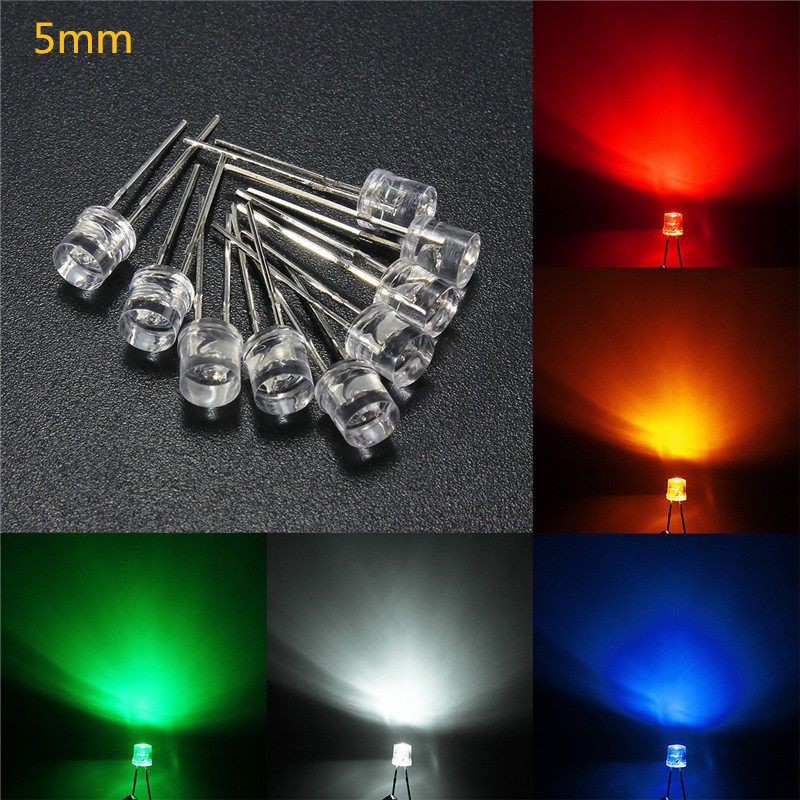 Yellow Flat Top LED 3mm