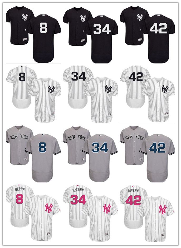 black and white yankees jersey