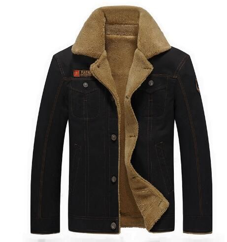 jaqueta masculina forrada com lã