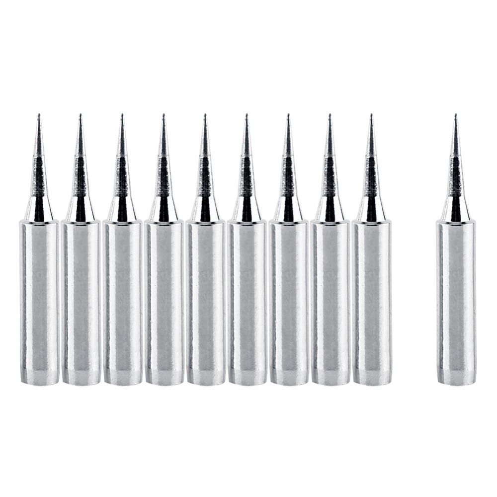 10Pcs 900m-T-I Lead Free Replacement Soldering Tools Solder Iron Tips Head Tools