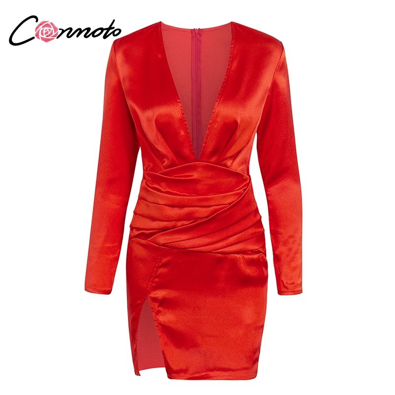 robe rouge casual