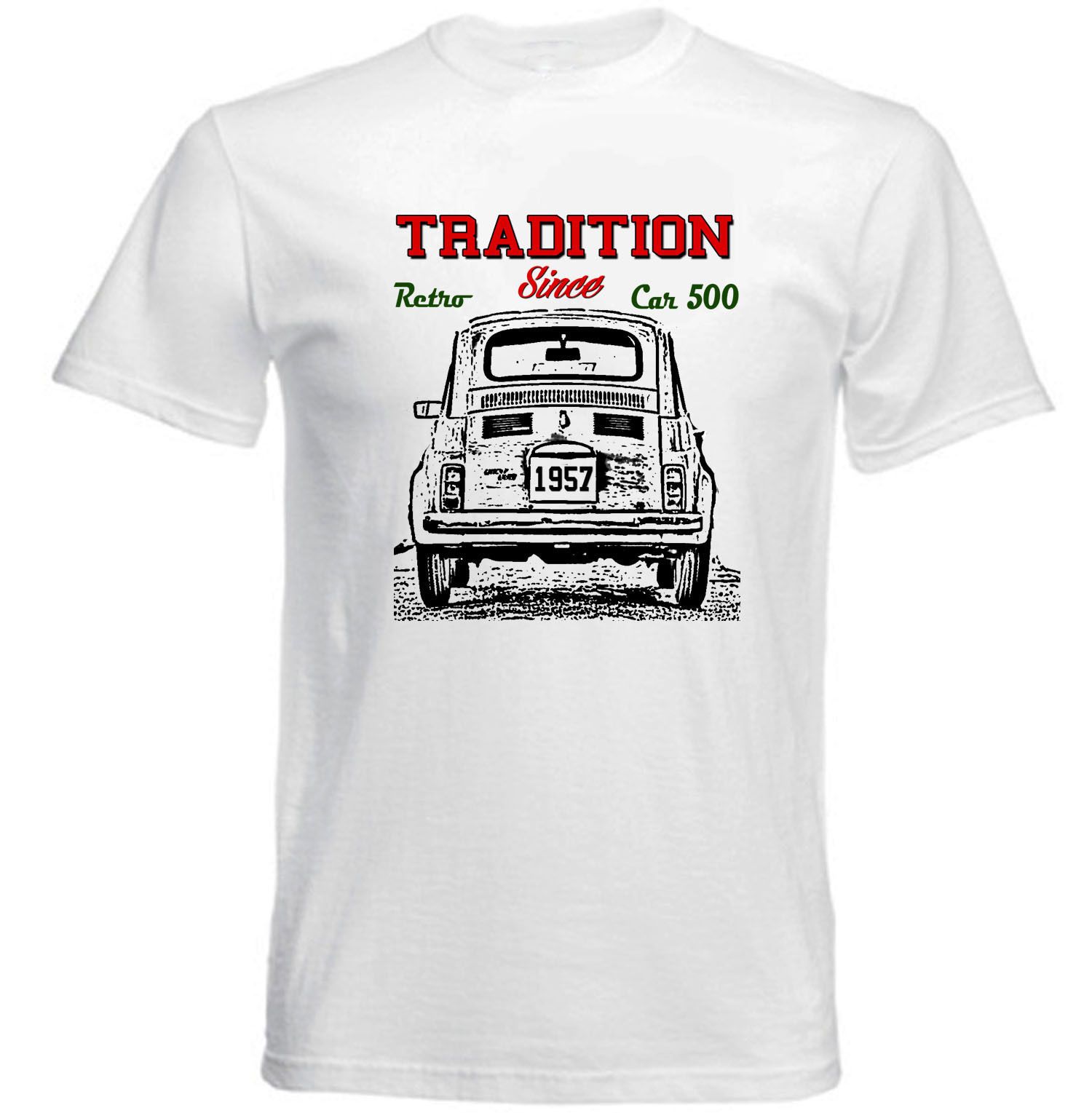 t shirt fiat 500