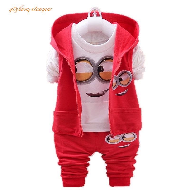 21 Despicable Me Minions Kids Clothes New 16 Boys Clothing Set Cotton Baby Girls Clothes Unisex Children Tracksuit Wholesale Y From Shenping02 15 44 Dhgate Com