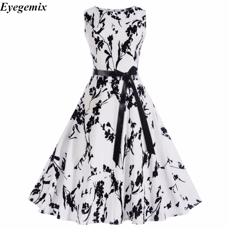 cheap black and white dresses