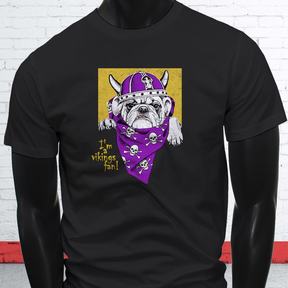 black and purple vikings jersey
