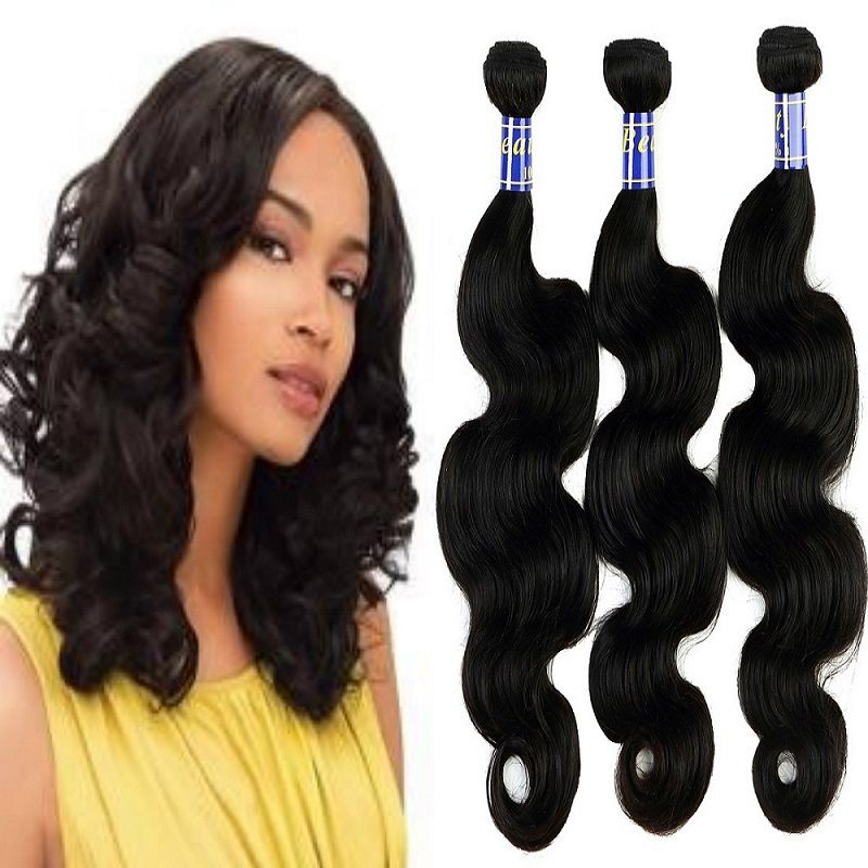 2019 Malaysian Body Wave Hair Weave 3 Bundles Mix Size 8a 100