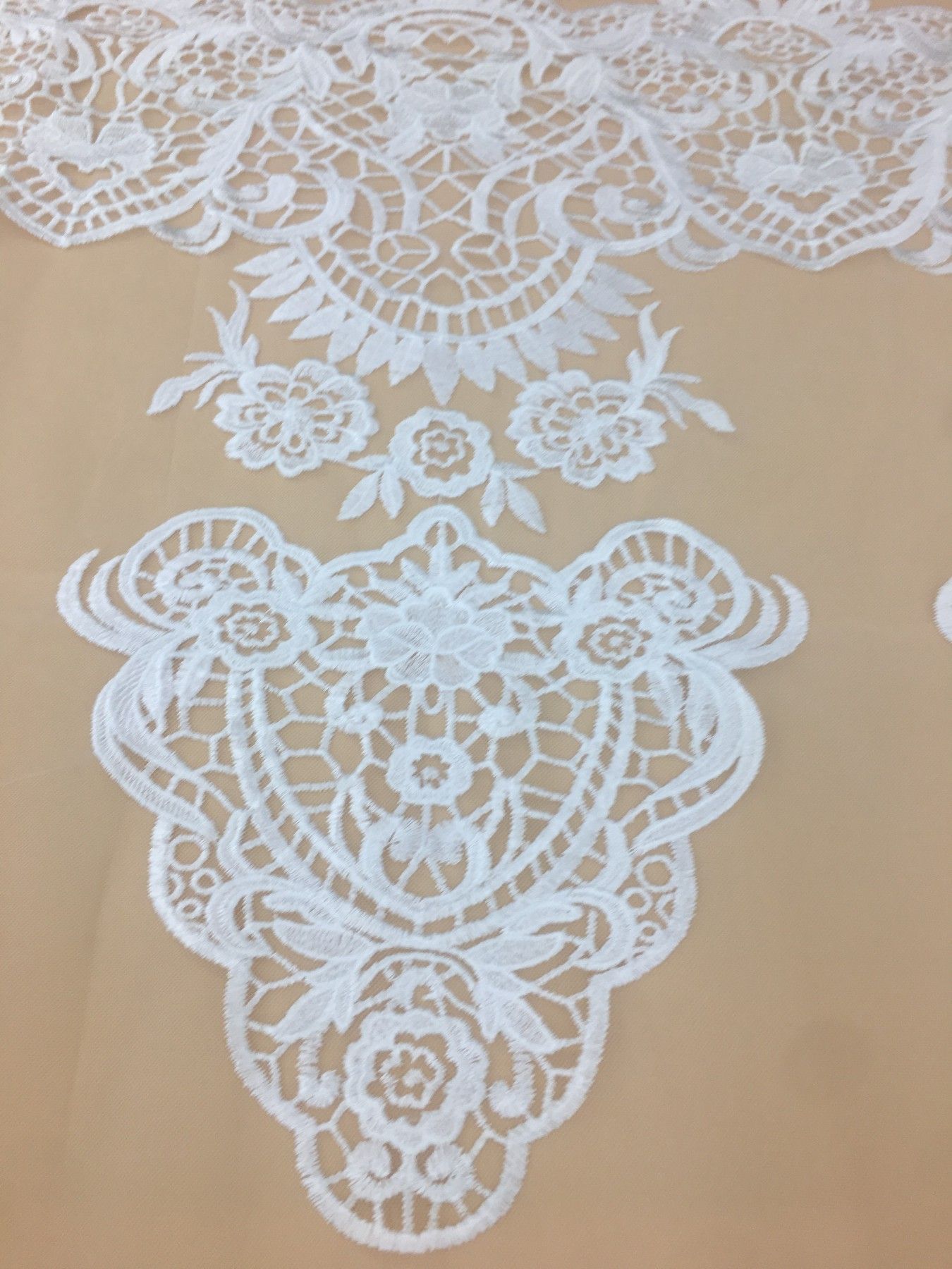 floral lace fabric