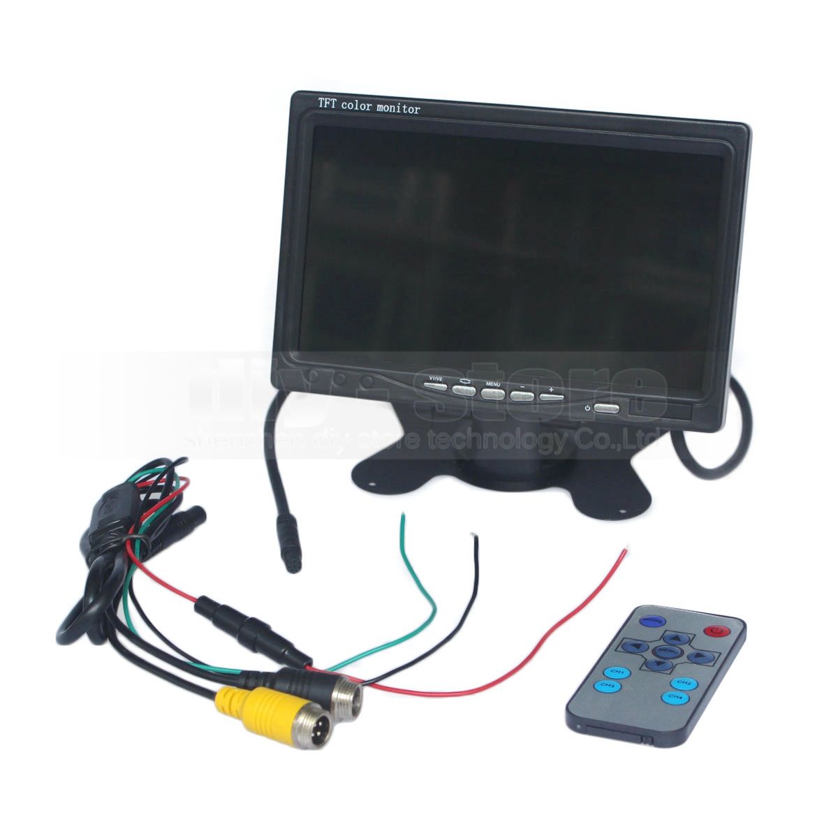 Discount DIYKIT 7inch TFT LCD Color Rear View Monitor Car ...