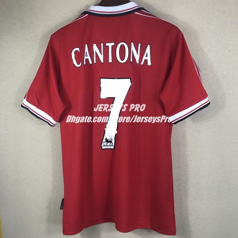 Manchester United 1996 1998 umbro HOME LONG SLEEVE camiseta futbol Eric Cantona