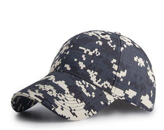 Gorras de béisbol digitales para hombre y mujer gorro de camuflaje 