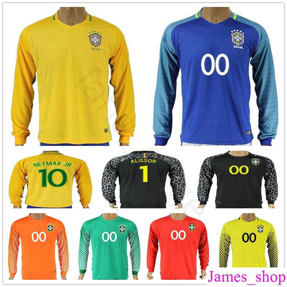 neymar long sleeve jersey