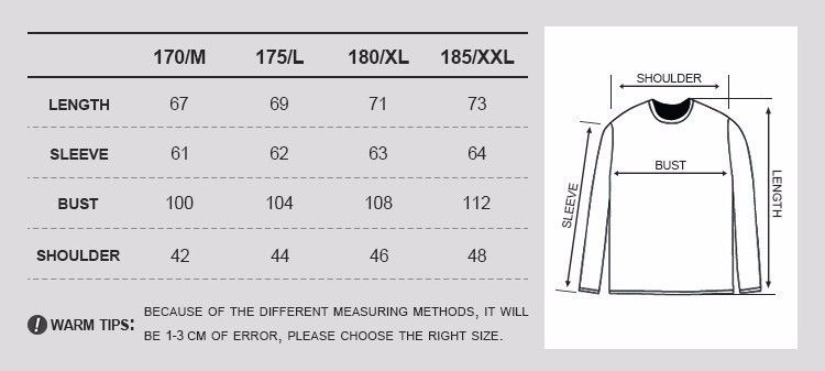 fog essentials moletom com capuz size chart