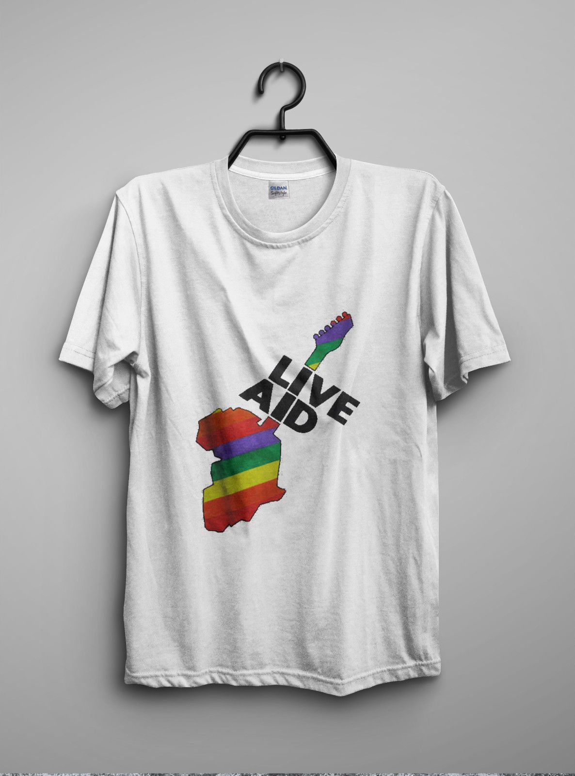 live aid t shirt vintage