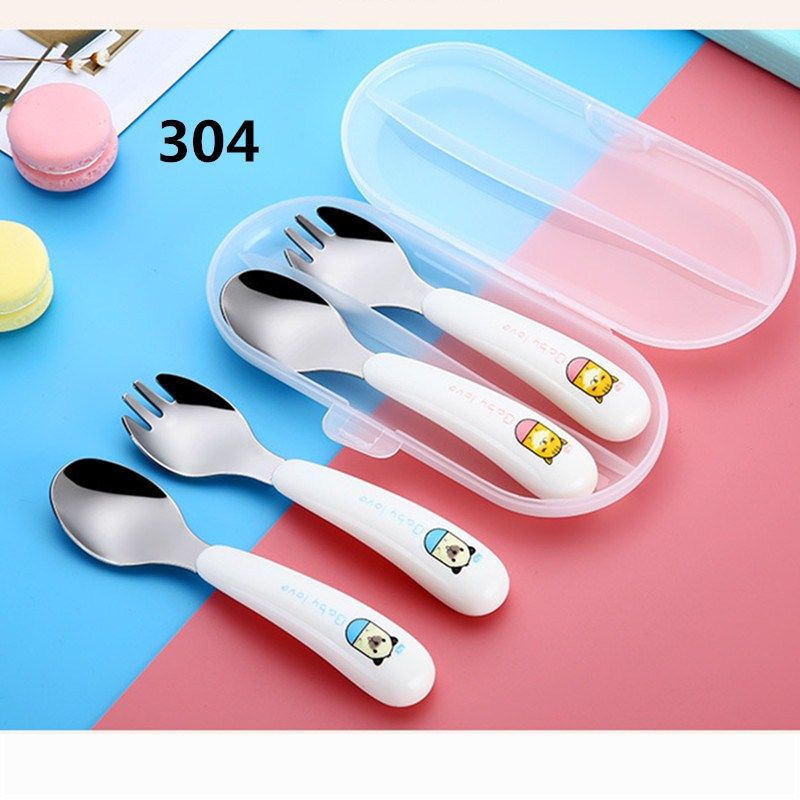 baby fork and spoon set