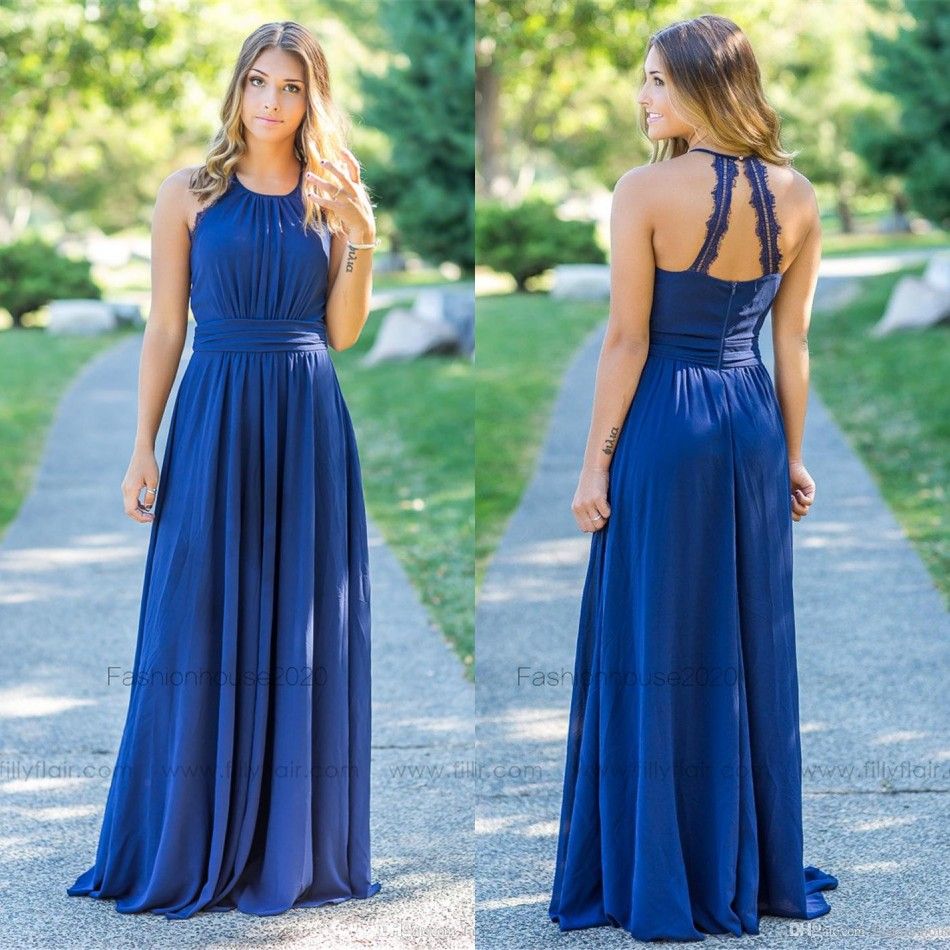 blue plus size bridesmaid dresses