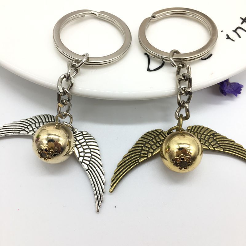 harry potter golden snitch keychain