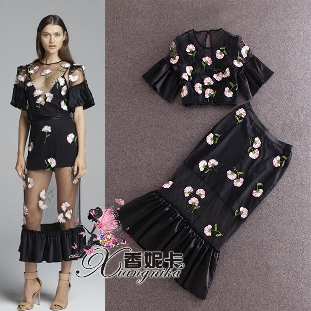 new design top skirt