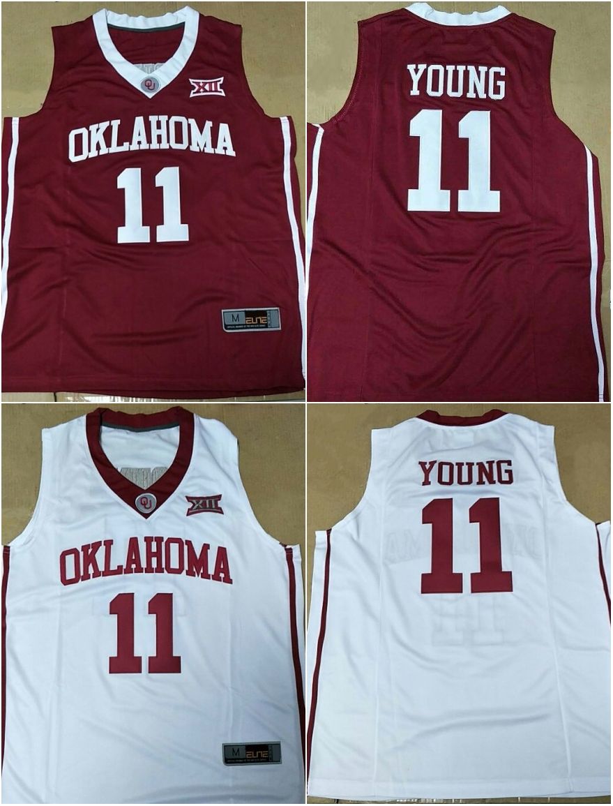 trae young oklahoma jersey