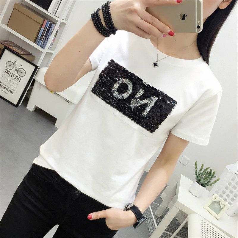 chandail a paillette reversible