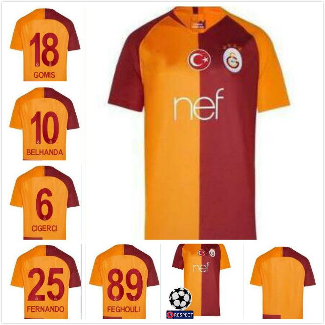 camiseta del galatasaray 2018