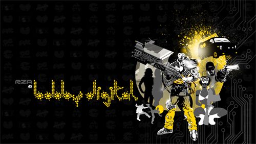 2020 90x150cm 3x5ft Wu Tang Clan Logo Flag Music Rock Album