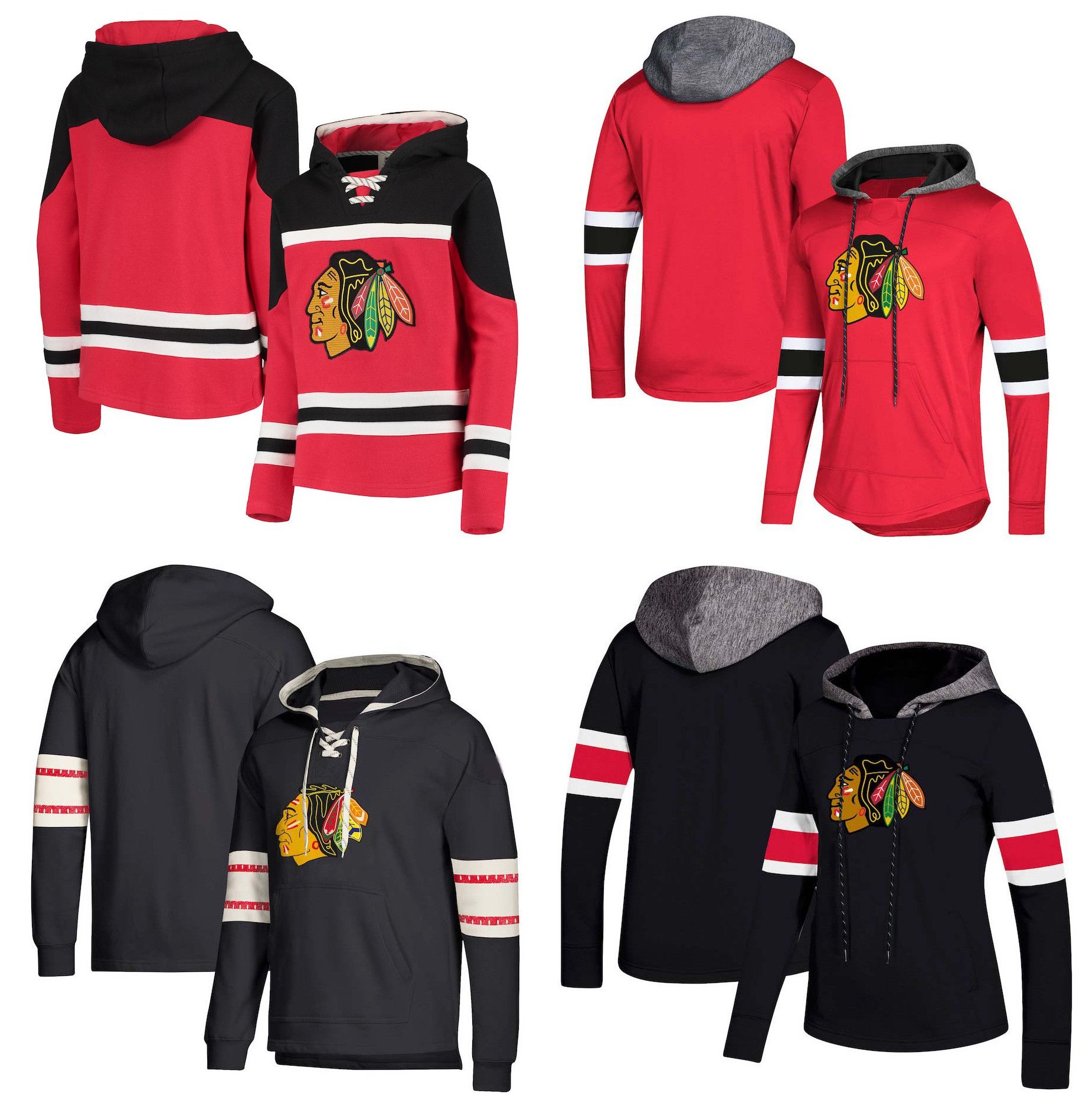 blackhawks jersey with hood