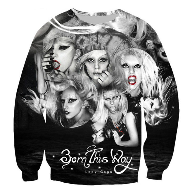 2019 Fashion Autumn And Winter Women Men Singer Lady Gaga