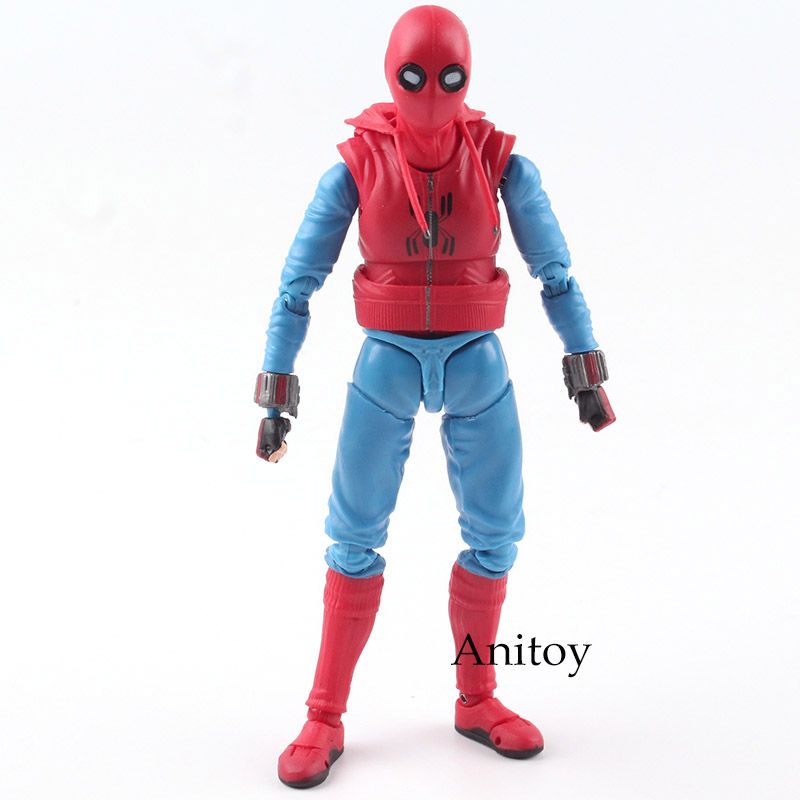 Marvel Avengers 3 SHF Spider Man Homecoming Spiderman Action Figure Collectible 