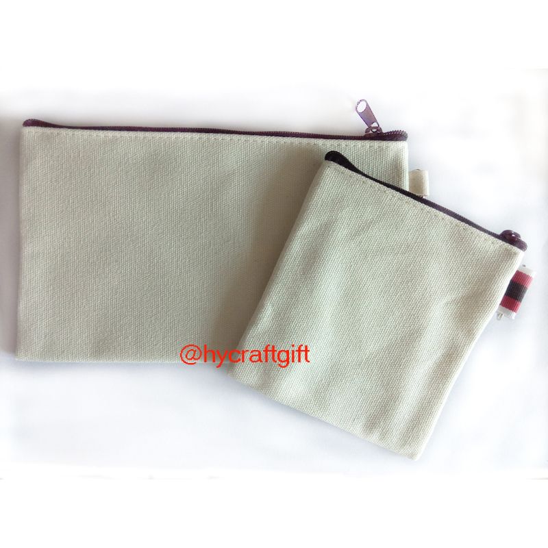 plain white makeup bolsa