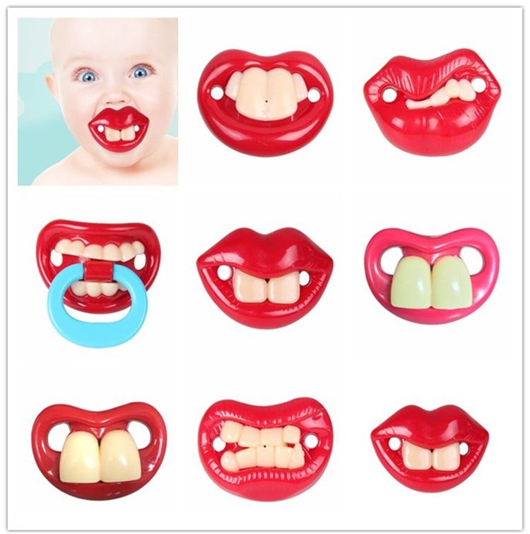 lips pacifier