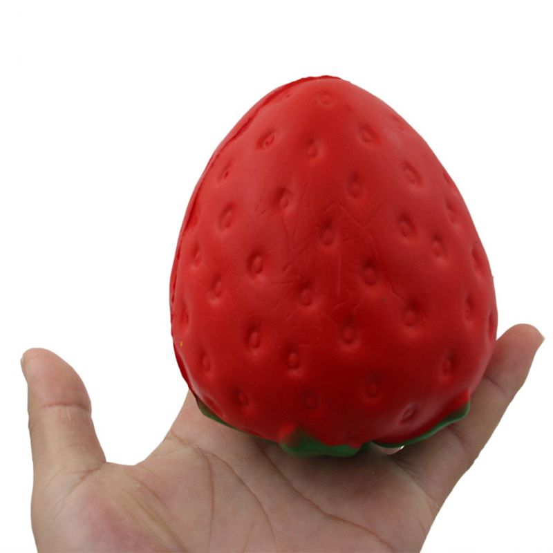 strawberry squishy toy