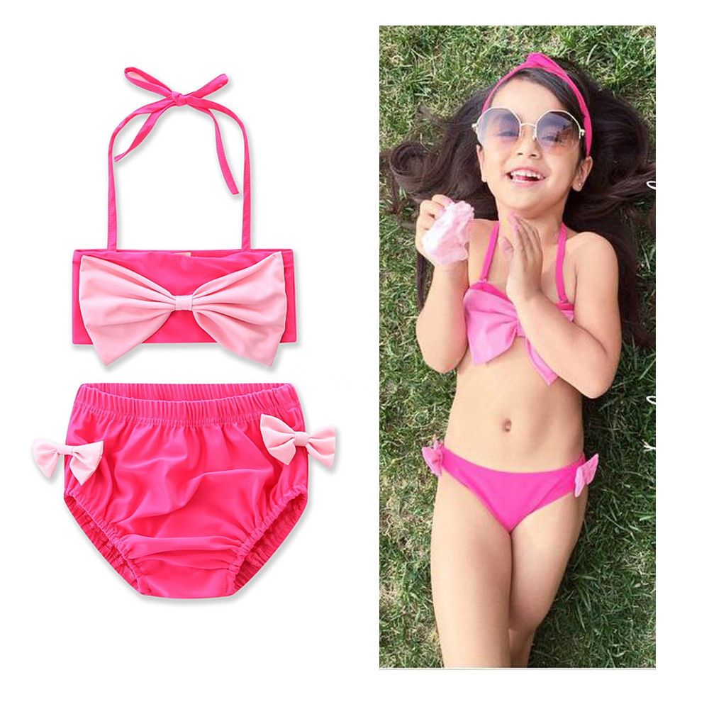 pink swimsuits for girls