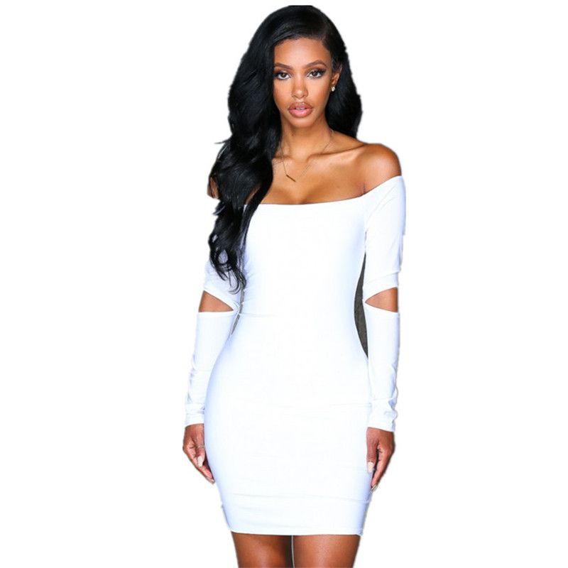shoulder hole dress