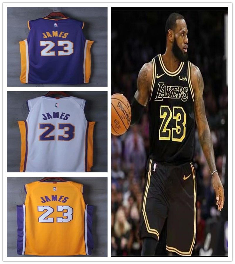 lebron james black and gold jersey