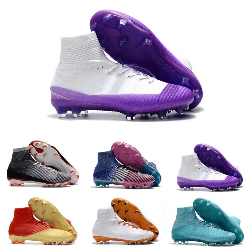 youth soccer cleats purple