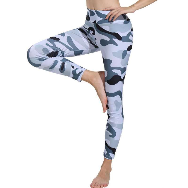 plus size camo workout pants