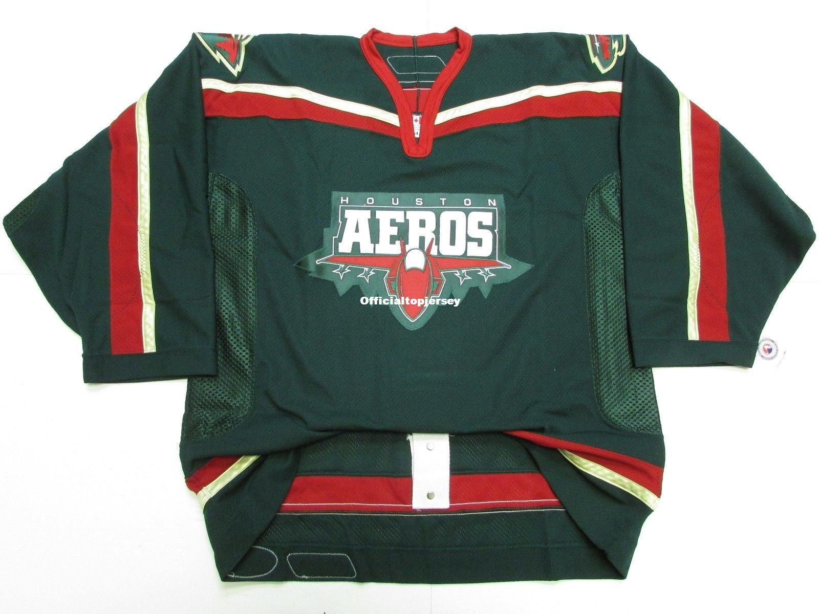 houston aeros jersey