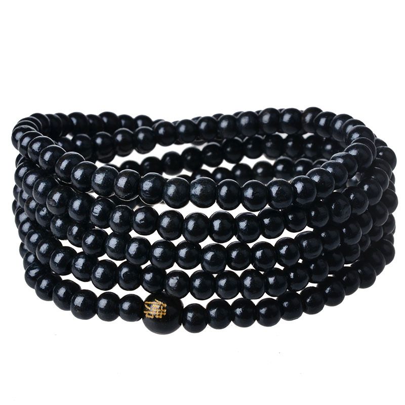 wooden prayer bracelet