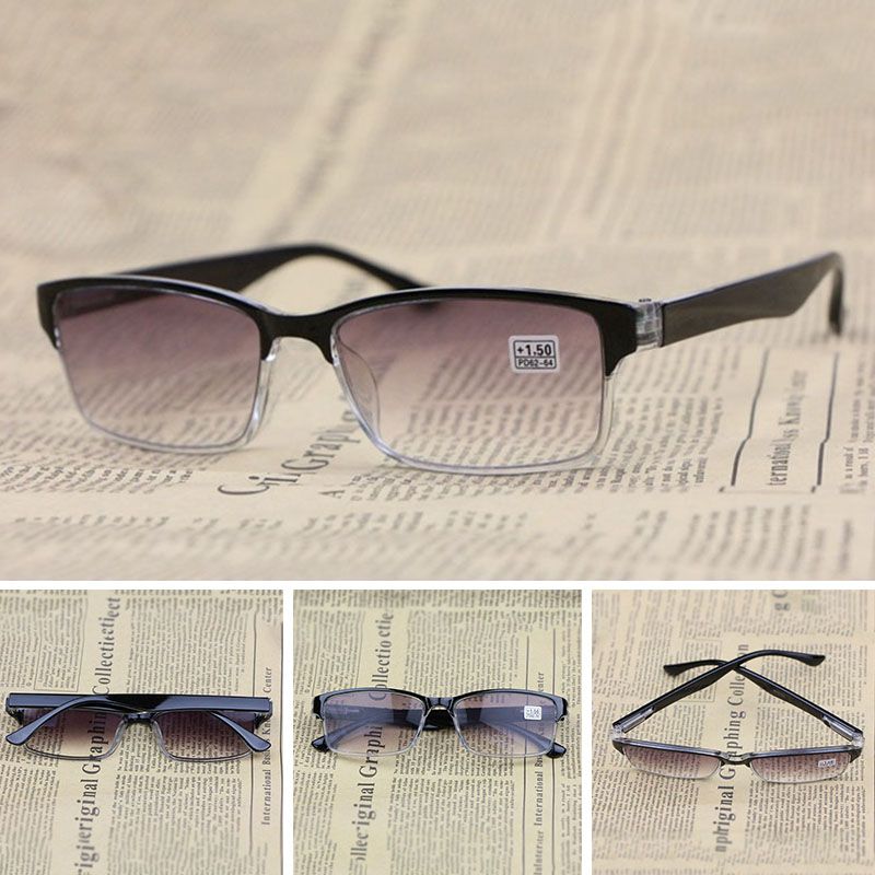 Acquistare Occhiali Da Vista Con Lenti Sfumate Da Sole Occhiali Da Vista  Unisex Occhiali Da Vista Con Lenti In Resina HD Fotogrammi Presbyopic Anti  Fatica Occhiali Da Lettura A Prova Di Raggi