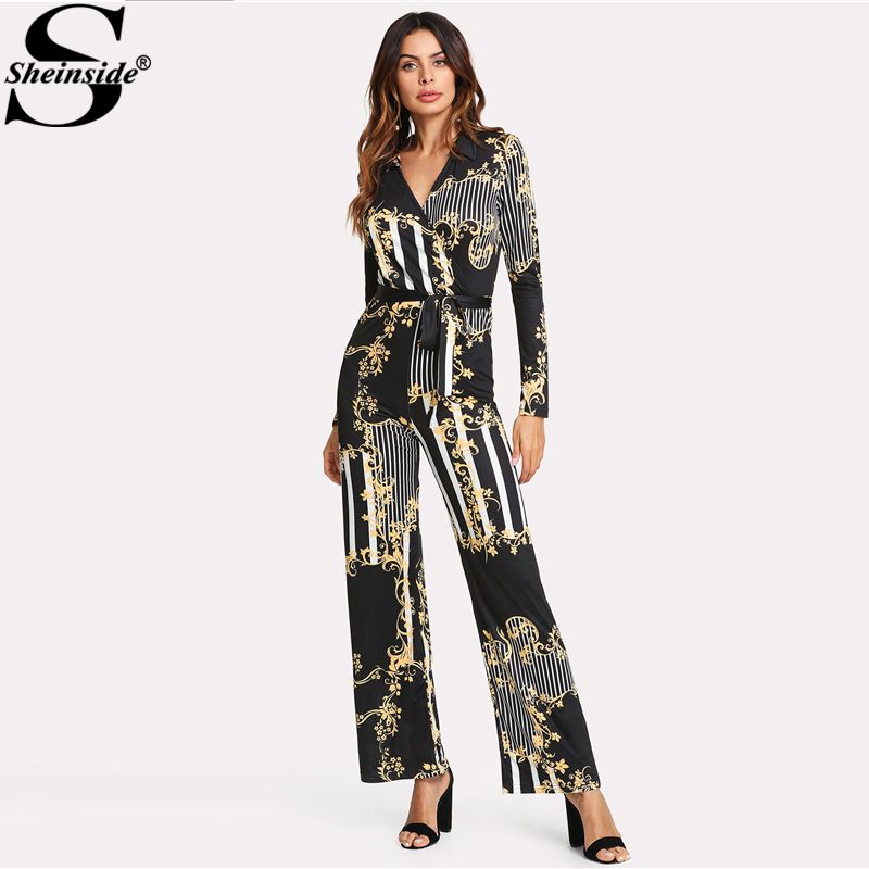 floral long sleeve jumpsuit