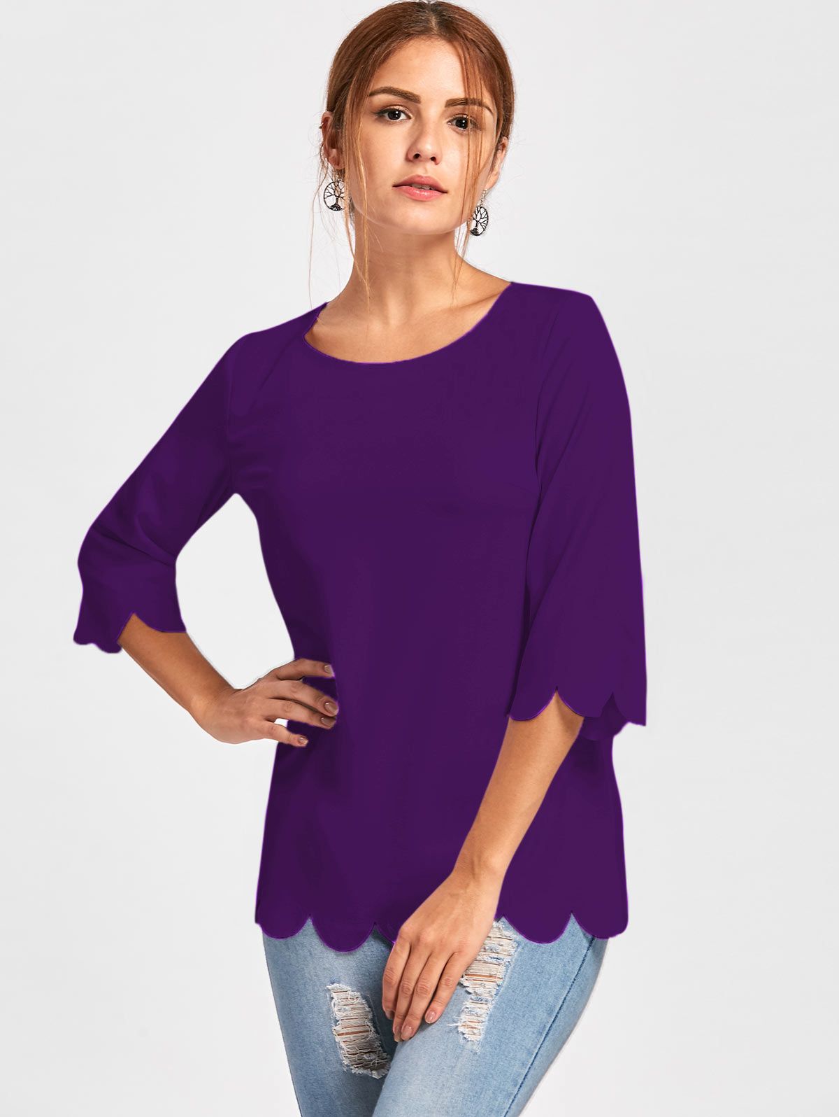 borda blusa
