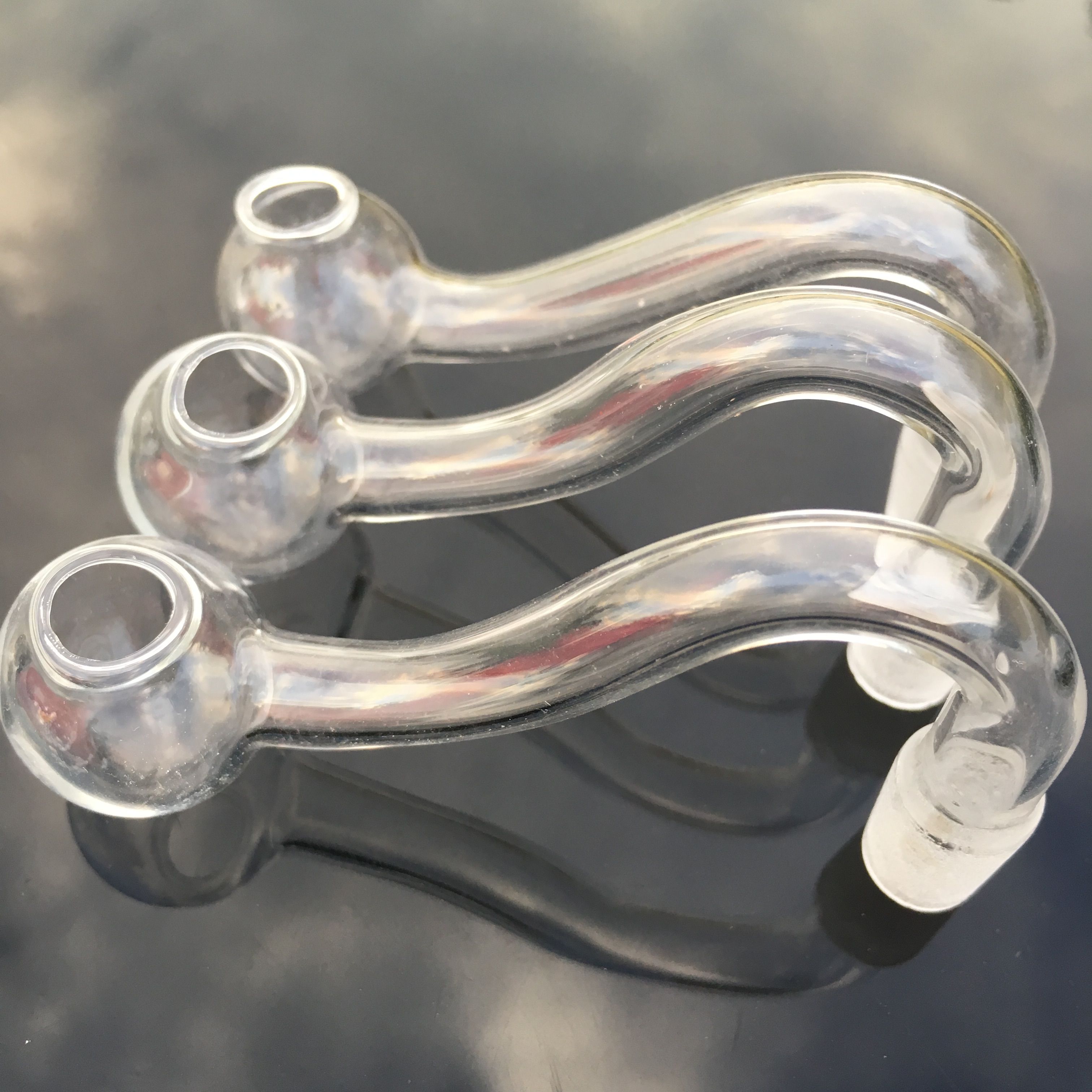 2021 Mini 10mm Male Glass Oil Burners Pyrex Glass Fragrance Oil Burner