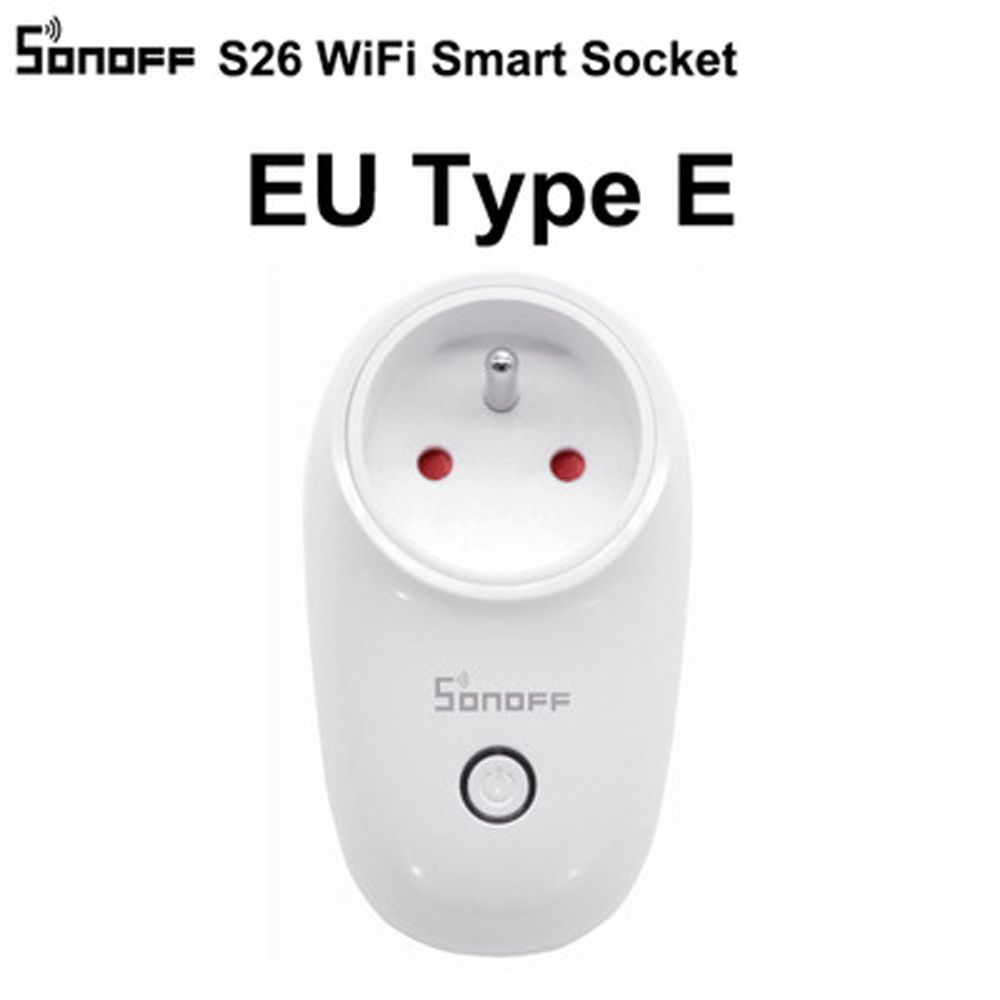 Smart plug Sonoff S26 WiFi za $8.18 / ~30zł