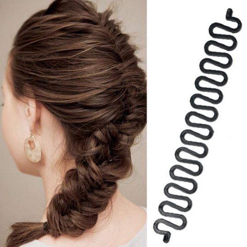 New Diy Braiding Hairs Tool Wave Black Women Hair Styling Clip
