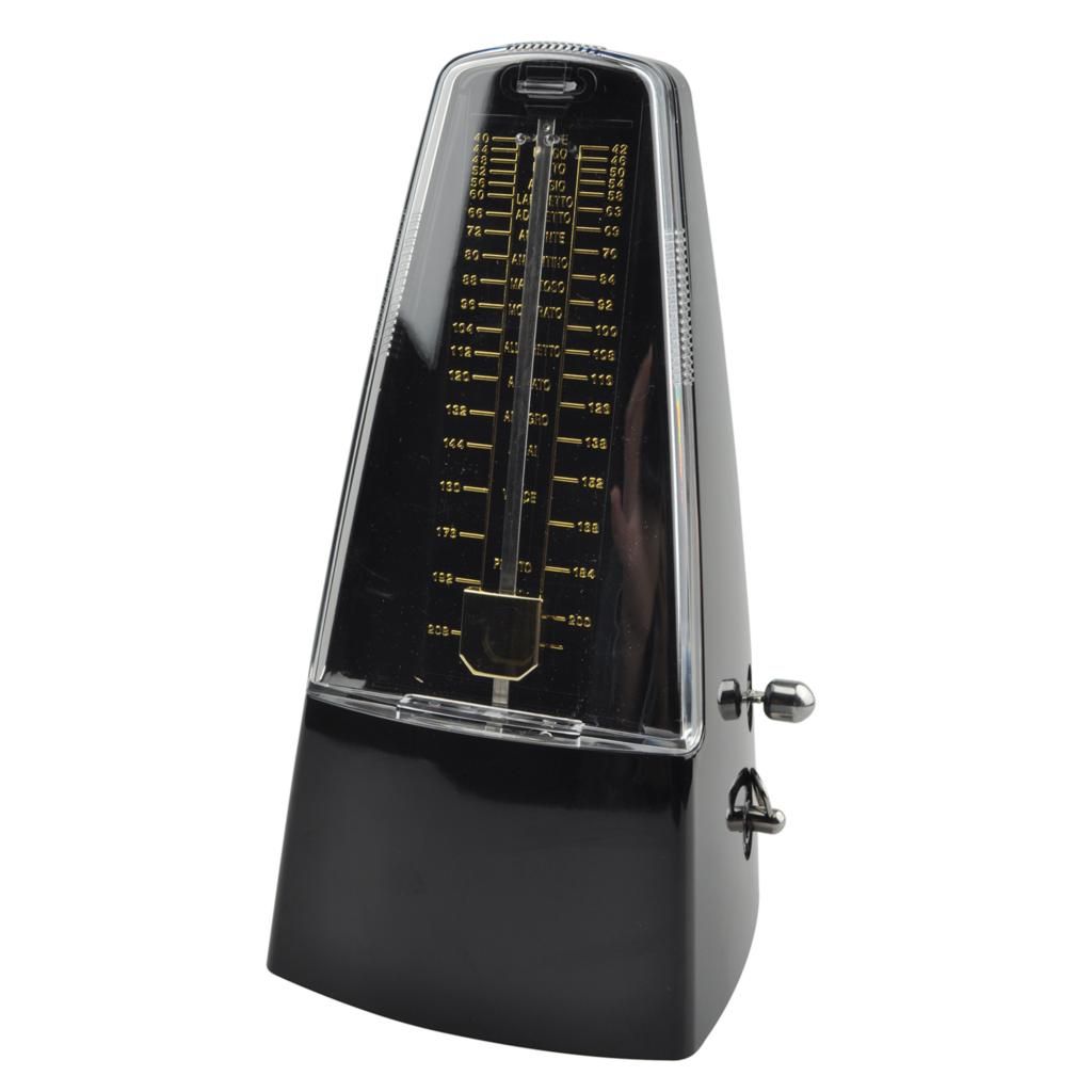2020 Pyramid Tempo Metronome Music Piano Beat Mechanical Top In Black
